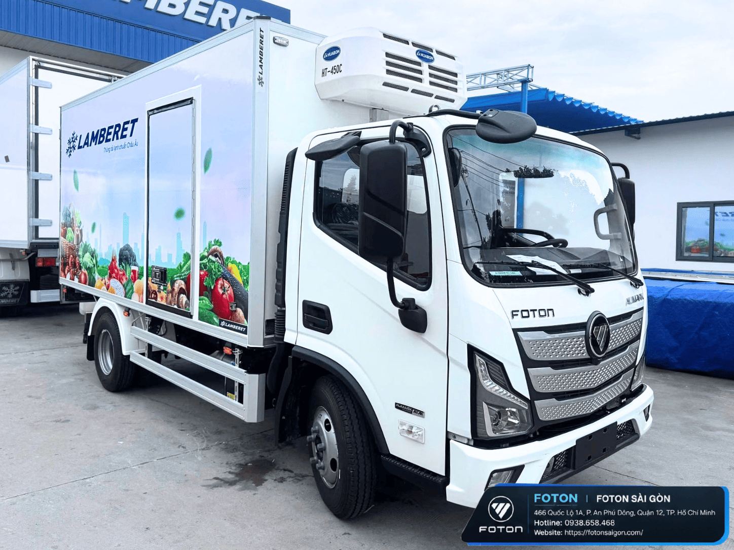 XE TẢI FOTON AUMARK S35 TẢI TRỌNG 3.5 TẤN THÙNG ĐÔNG LẠNH